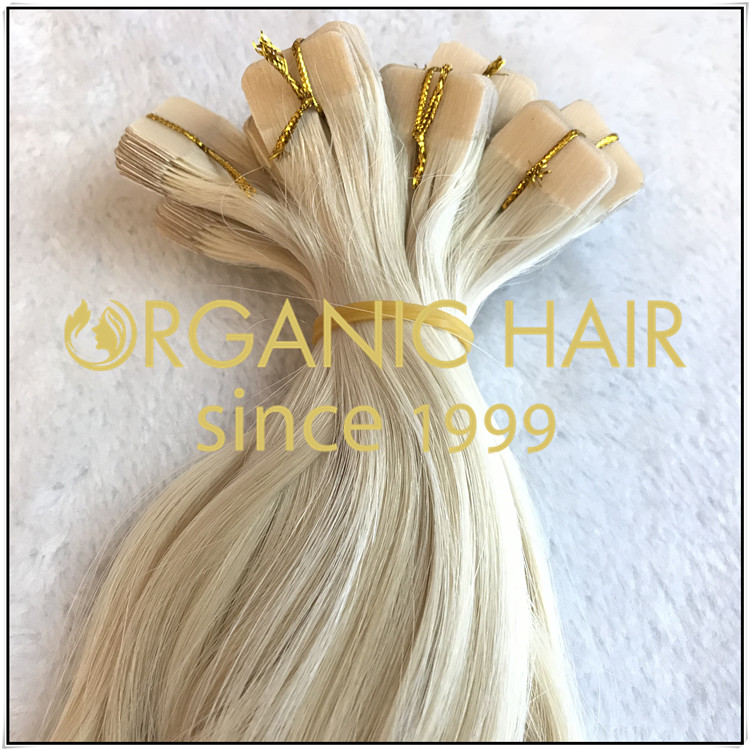 #60 natural straight tape in C018